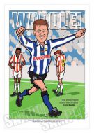 Chris Waddle Caricature- Sheffield Wednesday Legends Of Football