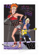 David Bowie - Ziggy Stardust Caricature, Heroes Of Rock (Rock Pop)