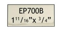 43 X 19 Mm Engraving Name Plate