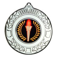 Silver Wreath Medal - 2in