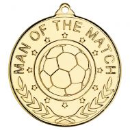 Football Man Of The Match Medal - 2in