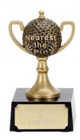 Golf Nearest The Pin Mini Cup Trophy Award