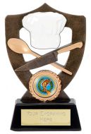Celebration Shield Trophy Award Chef
