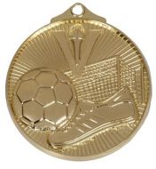Horizon52 Soccer Medal Gold 52mm