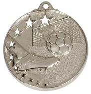 San Francisco50 Football Medal Silver 52mm