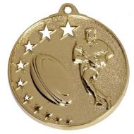San Francisco50 Rugby Medal Gold 52mm