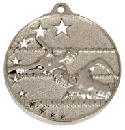 San Francisco50 Swimming Medal Silver 52mm