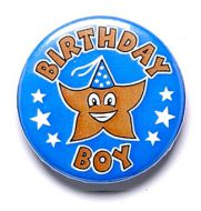 Birthday Boy Button Badge