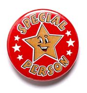 Special Person Button Badge