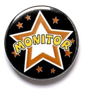 Monitor Button Badge