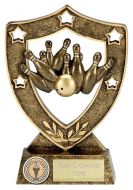 Shield Trophy Awardstar Ten Pin