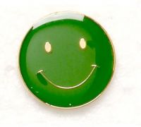 Button Badge Smile Green (New 2010)