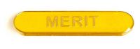 Bar Badge Merit Yellow
