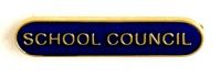 Bar Badge School Council Blue