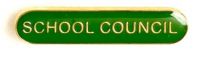 Bar Badge School Council Green (New 2010)