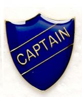 Shield Trophy Award Badge Captain Blue (New 2010)