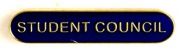 Bar Badge Student Council Blue