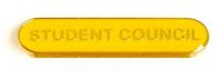 Bar Badge Student Council Yellow (New 2010)