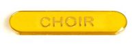Bar Badge Choir Yellow (New 2010)