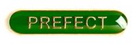 Bar Badge Prefect Green (New 2010)