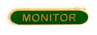 Bar Badge Monitor Green (New 2010)