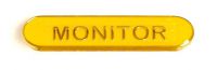 Bar Badge Monitor Yellow (New 2010)