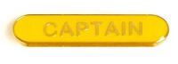 Bar Badge Captain Yellow (New 2010)