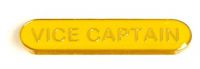 Bar Badge Vice Captain Yellow