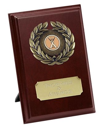Prize Wood Plaque Strutted
