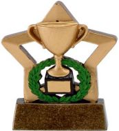Mini Star Cup Trophy Award Gold - 3.25 Inch - New 2015