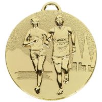 Target Cross Country Medal Gold 50mm