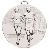 Target Cross Country Medal Silver 50mm