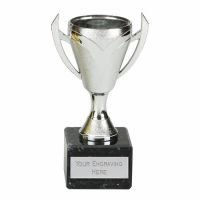Chevron Silver Presentation Cup Trophy Award 6.25 Inch (16cm) : New 2020