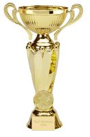 Tower Twin Gold Presentation Cup Trophy Award 7 5/8 Inch (19.5cm) : New 2020
