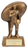 Soul Rugby Trophy Award 6.25 Inch (16cm) : New 2020