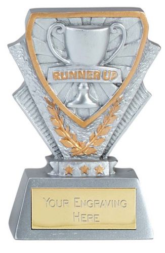 Runner Up Trophy Award Mini Presentation Cup Trophy Award 3.3/8 Inch (8.5cm) : New 2020