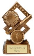 Cube Clayshooting Trophy Award 4.5 inch (11.5cm) : New 2020