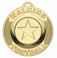 Target50 Walking Football Trophy Award Medal - Gold - 50mm Diameter- New 2018