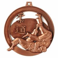 Halo Judo Personalised Medal 2.75 Inch (70mm) Diameter - New 2019