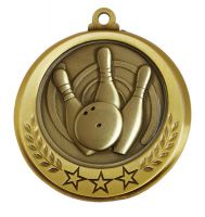 Spectrum Ten Pin Bowling Medal Award 2.75 Inch (70mm) Diameter : New 2020