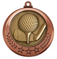Spectrum Golf Medal Award 2.75 Inch (70mm) Diameter : New 2020