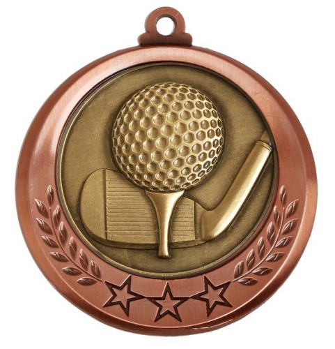 Spectrum Golf Medal Award 2.75 Inch (70mm) Diameter : New 2020