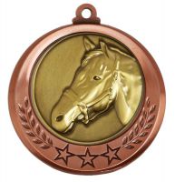 Spectrum Horse Medal Award 2.75 Inch (70mm) Diameter : New 2020
