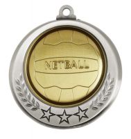 Spectrum Netball Medal Award 2.75 Inch (70mm) Diameter : New 2020