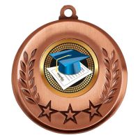 Spectrum Graduation Medal Award 2 Inch (50mm) Diameter : New 2020