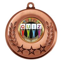 Spectrum Quiz Medal Award 2 Inch (50mm) Diameter : New 2020