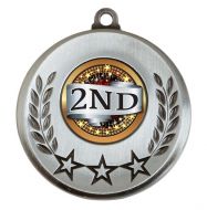 Spectrum 2nd Place Medal Award 2 Inch (50mm) Diameter : New 2020