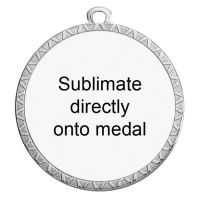 Personalised 70mm Medal Award 2.75 Inch (70mm) Diameter : New 2020
