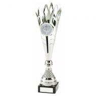Silver Plastic Spikey Trophy Award 14.5in : New 2020