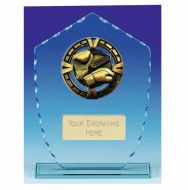 Varsity Boxing Glass Award Trophy 6.25 Inch (16cm) : New 2020